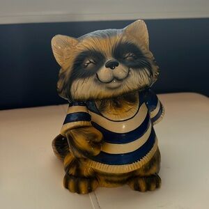 Rare Vintage Cat Piggy Bank